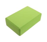 POPETPOP Bloque de Yoga Portátil de Eva para Estiramiento y Danza, Ladrillo Antideslizante para Principiantes, Mejora la Alineación en Casa o Estudio, Color Verde Claro