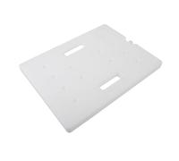 POPETPOP Bloques de Hielo Reutilizables de 2000g para Congelador, Caja de Hielo de Plástico Blanco Ligera Control de Temperatura Adecuado para Pesca y Uso Profesional