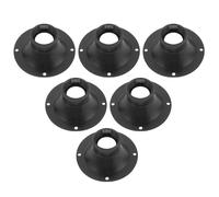 POPETPOP Bocina de Agudos de Plástico para Sistemas de Audio Domésticos Tweeter de Alta Frecuencia de 95 MM Montaje Roscado 6 Piezas para Mejora de Sonido en Escenario y Cine en Casa