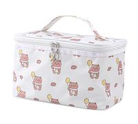 POPETPOP Bolsa De Cosméticos Portátil Organizador De Maquillaje De Viaje De Gran Capacidad Neceser De Maquillaje para Mujeres para Uso Hotel Bolso De Cosméticos De Viaje