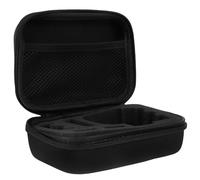 POPETPOP Bolsa para Cámara Deportiva Pequeña Negra con Múltiples Diseño Minimalista Correa Ajustable y Asa Compatible con Gopro Almacenamiento Rápido para Accesorios al Aire