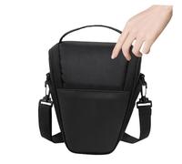 POPETPOP Bolsa para Cámara Réflex Digital Acolchada Pequeña Ligera y Resistente al Polvo Bandolera Unisex Inserción Protectora Adecuado para Viajes y Fotografía Urbana