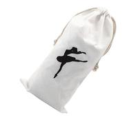 POPETPOP Bolsa para Guardar Zapatillas de Ballet de Punta Cordón Bolsa de Maquillaje para Ballet Soporte de Lona para Zapatos de Baile para Organizar Niña