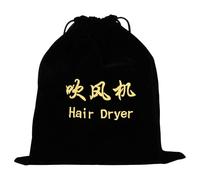 POPETPOP Bolsa para Secador de Pelo de Franela Cordón Organizador Seguro y Compacto and Juguetes Infantiles para Casas de Huéspedes