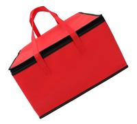 POPETPOP Bolsa Térmica para Pizza y Tartas Gran Capacidad con Asas y Cremallera Aislamiento Térmico Ligero para Transporte de Alimentos Calientes y Fríos Bolsa Isotérmica Portátil