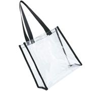 POPETPOP Bolso Transparente para Playa Bolso de Mano Organizador de Viaje para Uso Diario Portátil Ligero para Piscina y Viaje