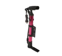 POPETPOP Bomba de Aire Mini Portátil para Bicicleta y Scooter Eléctrico Inflador para Neumáticos Rápidamente Diseño Ligero y Espacio Compatible con Válvula Presta y