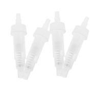 POPETPOP Bomba Dosificadora de Jabón 4 Unidades Transparente 2 Ml para Fregadero Cocina Baño Recambio Accesorio