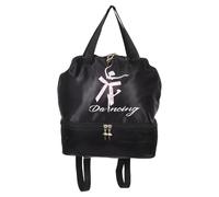 POPETPOP Bonita Mochila de Ballet para niñas - Bolsa de Baile Infantil con Cremallera - para Clases de Ballet, latín y Gimnasia - Mochila Escolar Infantil