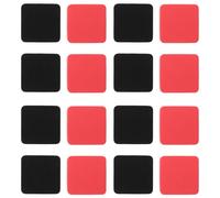 POPETPOP Borradores Magnéticos para Pizarra de Material Eva Almohadilla de Fieltro, 40 Unidades de 5x5 Cm para Limpieza en Aulas y Oficinas