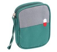 POPETPOP Botiquín Médico Portátil Bolsa de Medicamentos para Actividades al Aire Bolsa de Primeros Auxilios para Viajes y Hogar Cremallera Mini