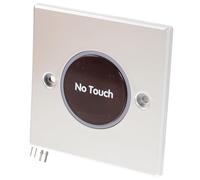 POPETPOP Botón de Puerta con Sensor Infrarrojo sin Liberación Automática Compatible con Sistemas de Control de Acceso Instalación Sencilla para Hoteles y Oficinas