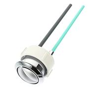 POPETPOP Botón de Repuesto para Cisterna de Inodoro con Superficie Electrodepositada Resistente al Compatible con Wc Roca Meridian Accesorio Duradero para Baño Familiar