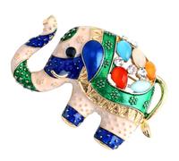 POPETPOP Broche de Elefante para Mujer de Aleación Decorativo y Cómodo Adecuado para Bodas y Eventos Diseño Único y Elegante