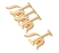 POPETPOP Broches Para Mujer Psicología Pin De Solapa De Aleación 4 Piezas Diseño Elegante Símbolo Mental Para Oficina y Obsequio Profesional