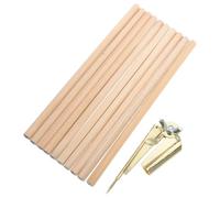 POPETPOP Brújula Matemática de Lápiz para Carpintería y Dibujo Técnico Profesional Cuerpo de Hierro y Madera, Adecuado para Clases de Arte y Diseño Arquitectónico