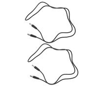 POPETPOP Cable alargador de corriente para mango de recargable, pack de 2 piezas negras de 1, duradero y fácil de mantener, ideal para uso doméstico y salones