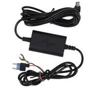 POPETPOP Cable de Alimentación para Coche 12v a 5v 2.5a 3.2 Metros Mini Conector Derecho para Grabadora de Salpicadero, Línea Eléctrica Segura y Compatible para Dvr Automático