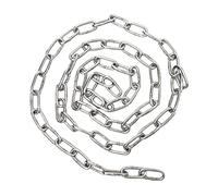 POPETPOP Cadena De Tracción para Mascotas De Acero Inoxidable De Metros Cadena De Elevación Resistente para Doméstico Industrial Aire De Seguridad para Mascotas De Alta Resistencia