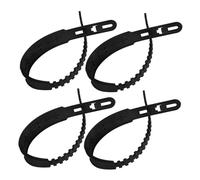 POPETPOP Cadenas para Neumáticos de Moto en Nailon, Paquete de 4, Antideslizantes para Nieve y Hielo, Aptas para Vehículos de Dos y Cuatro Ruedas en Invierno