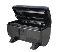POPETPOP Caja de Almacenamiento de Peluquería para Cortador de Papel de Aluminio, Cortadora Automática, Herramienta de Corte ABS Negro