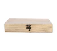 POPETPOP Caja de Madera para Guardar Cigarrillos Diseño Simple Caja Contenedora de Madera para Organizar Artículos Pequeños para Mantenerlos Frescos