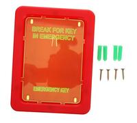 POPETPOP Caja Fuerte Resistente para Extintor Montaje Pared Sistema de Seguridad Interconectado Almacenamiento Rápido de Emergencia para Hogar y Oficina Organizador Multiusos Compacto