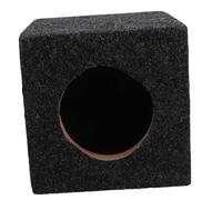 POPETPOP Caja para Subwoofer de Coche Cuadrada Recinto de Altavoz de Madera Resistente Suministro de Recambio para Sistema de Audio Automotriz Fácil Instalación para Cajas de Subwoofer