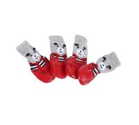 POPETPOP Calcetines para Mascotas para Perros Botines para Perros Diseño De Dibujos Animados Adecuado para Perros Pequeños Y Grandes