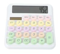 POPETPOP Calculadora Mecánica y Diseño Compacto para Oficina y Estudiantes Teclado Ergonómico Adecuado para Cálculos Ágiles y Exactos