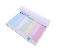 POPETPOP Calendario de Pared Grande Planificador Mensual Vertical Moderno con Cobertura de Meses para Organizar Tareas y Citas Hogar y Oficina