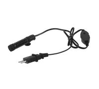 POPETPOP Calentador Sumergible Compacto y Ahorrador de Espacio para Acuario Termostato Automático Fabricado en Plástico Negro para Tanques Interiores y Tortugas Acuáticas