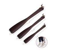 POPETPOP Calzador De Madera Mango De Madera Para Calzadores Rojos Calzadores Largos Para Ancianos y Embarazadas Al Ponerse Zapatos