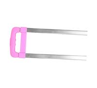 POPETPOP Carretilla para Mochilas Escolares con Tirador Telescópico Ajustable Soporte Estable de Aleación y Plástico Resistente Mango para Carro de Mochila Infantil Rosa Repuesto para Uso