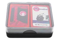 POPETPOP Cartas de Póker Coreanas 3.5x5.5 Cm para Juegos de Mesa y Fiestas Familiares, Accesorio de Papel Portátil para Entretenimiento en Interiores, Set de Cartas para Adultos y Niños