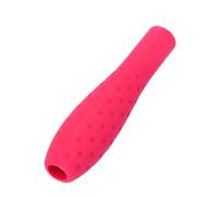 POPETPOP Caso de la Pluma Caso Protector lápiz óptico para mayúscula Pluma de la Tableta Tapa USB Funda de Silicona para Stylus empuñadura de Silicona para lápiz óptico Rojo