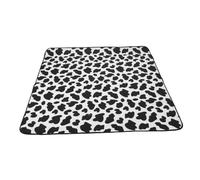 POPETPOP Cat Grooming Wrap Antiescape y Antirascado para Uñas Envoltura y Transpirable Estampado de Vaca para Medicación y Cuidado Diario