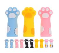 POPETPOP Cat Paw Pencil Caps de Silicona, 18 Piezas, Protectores de Punta