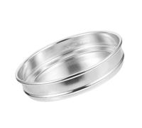 POPETPOP Cedazo Redondo Malla Perforada de 2.5mm de Aluminio para Granos y Arroz Herramienta Versátil Cocina y Selección de Alimentos Hogar