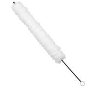 POPETPOP Cepillo de Limpieza Ligero y Fácil de Usar para Flauta de Algodón Blanco para Limpiar Eficazmente Instrumentos Musicales de Viento con Mango en Bucle
