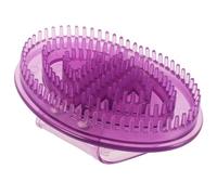 POPETPOP Cepillo de Masaje de Silicona para Meridianos Cuerpo Completo Herramienta Manual Antiestrés para Cuello Espalda Piernas y Brazos Masajeador Práctico y Duradero