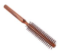 POPETPOP Cepillo De Pelo De Madera Pequeño Antielectrostático Para Mujeres y Hombres, Cepillo Redondo Ligero Para Peinado, Masaje Del Cuero Cabelludo y Secado Secador