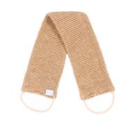 POPETPOP Cepillo Exfoliante de Espalda y Cuerpo de Yute y Ramio 1 Unidad Tamaño Largo Depurador Corporal para Baño en Casa y Viaje sin Plástico Reutilizable