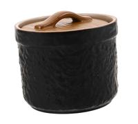 POPETPOP Ceramic Stew Pot With Lid Porcelain Cooking Pot For Water Separation Steaming Healthy Meals Family Use Bird's Nest Soup Crock
