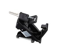 POPETPOP Cerradura de Compresión para Caja de Herramientas Pestillo Seguridad para Armarios y Remolques Color Negro con