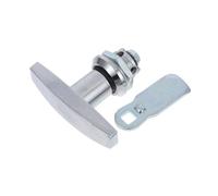 POPETPOP Cerradura Manija en T para Gabinete sin Llave, Aleación de Zinc Resistente, Pestillo para Puertas de Armario y Panel Eléctrico, Uso Multifuncional en Autocaravanas y Gabinetes, 1