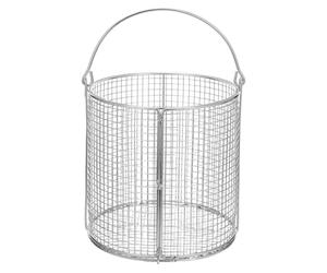 POPETPOP Cesta de Limpieza Ultrasónica de Acero Inoxidable Laboratorio y Joyería con Drenaje y Filtración Resistente al Calor