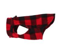POPETPOP Chaleco para Perros PequeñOs Y Medianos a Cuadros con Anilla En D para Correa Ropa De Invierno para Mascotas Chaleco Polar Ligero Y Resistente Accesorio para Perros En OtoñO E Invierno