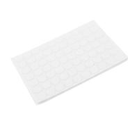 POPETPOP Cinta Adhesiva de Doble Cara Transparente 700 Puntos Redondos 12 MM Diámetro y 05 MM Grosor 10 Hojas para Manualidades Scrapbooking y Decoración en Hogar Oficina y Escuela