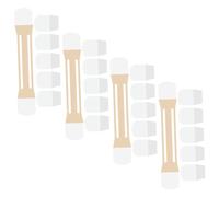 POPETPOP Cintas para Lifting y Cuidado del Cuello, 4 Unidades Color Piel, Antienvejecimiento, Reafirmantes Reducir Arrugas, Parches Adhesivos para Piel Suelta y Rejuvenecimiento